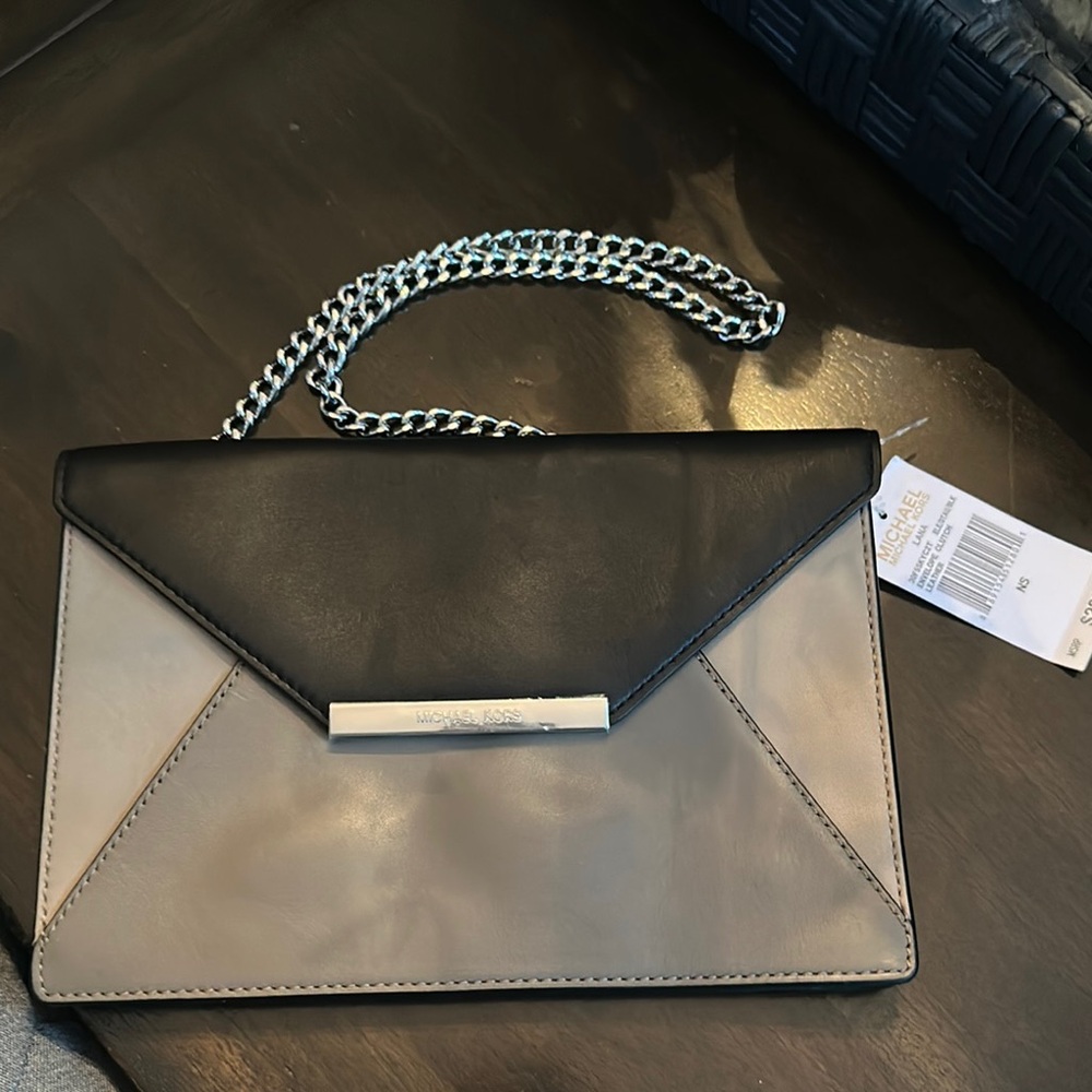 NEW*** with tags…Michael Kors Black and Gray Women's Bag